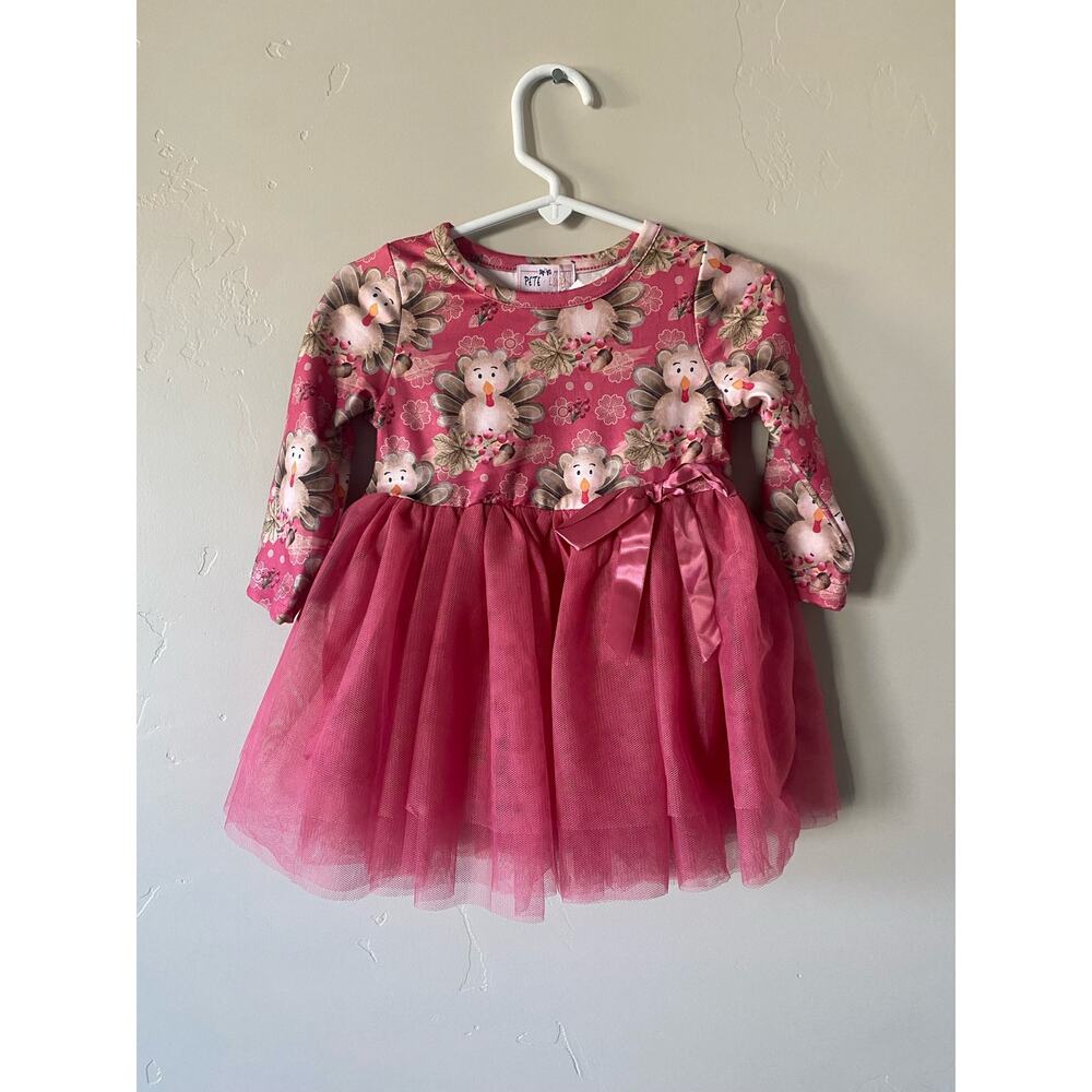 Baby Girls Thanksgiving Dress Outfit